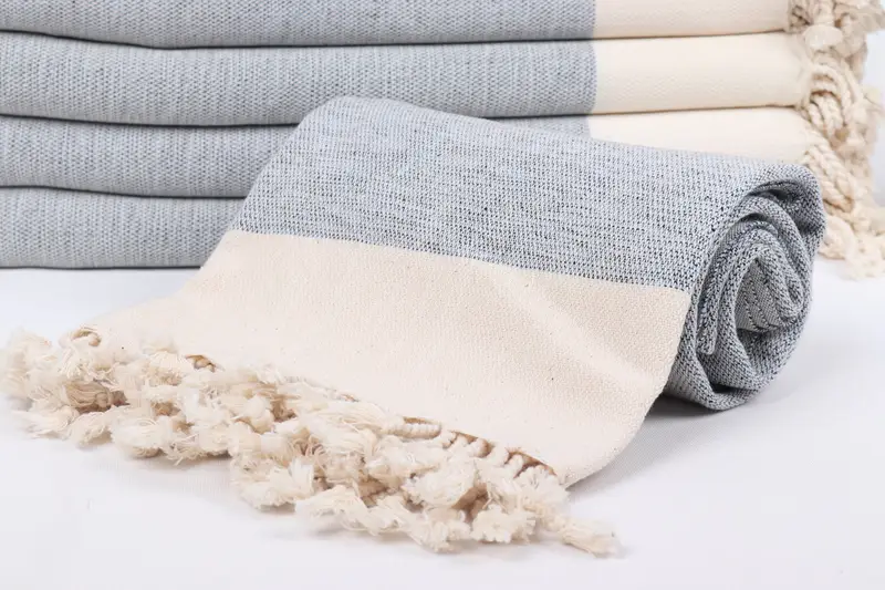 Employee Gifts, Personalized Wedding Gift, 64x40 Cotton Flat Towel, Hammam towel, Eco-friendly Turkish peshtemal towel, Custom Wedding Gift - 4