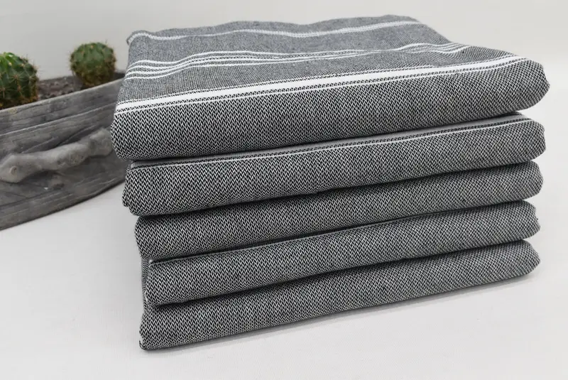 Scarf Towel, Soft towel, Custom Name Towel, Quick-dry peshtemal, Customized Towels, Bachelorette Party Gifts Bridesmaids, 70x40 Cotton Striped Towel - 7