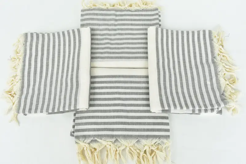 Bridemaids Beach Towel, Beach Towel Gift, Bridal Shower Gift, Maid Of Honor Gift, 70x40 Cotton Striped Towel, Embroidered Towel, Custom Beach Towels - 6