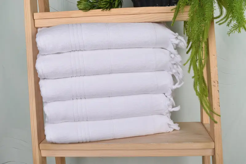70x36 Cotton Striped Terry Towel, Wedding Anniversary Gift, Personalized Beach Towel, Quick-dry peshtemal, Personalized Towel, Birthday Gift - 1