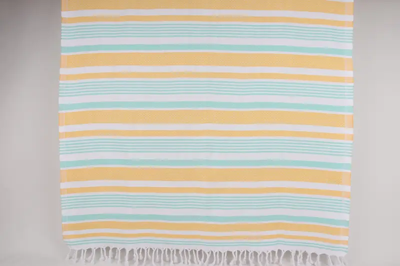 70x36 Cotton Striped Towel, Cotton towel, Beach Towel Monogram, Turkish bath towel, Gift For Her, Beach Theme Wedding Gift, Welcome Wedding Gift - 6