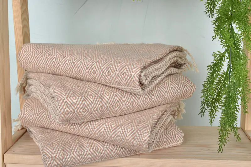 Fouta towel, Home Decor Gifts, Custom Gift, 70x40 Cotton Chevron Towel, First Wedding Anniversary Gift, Boyfriend Christmas Gift, Luxury Beach Towel - 7