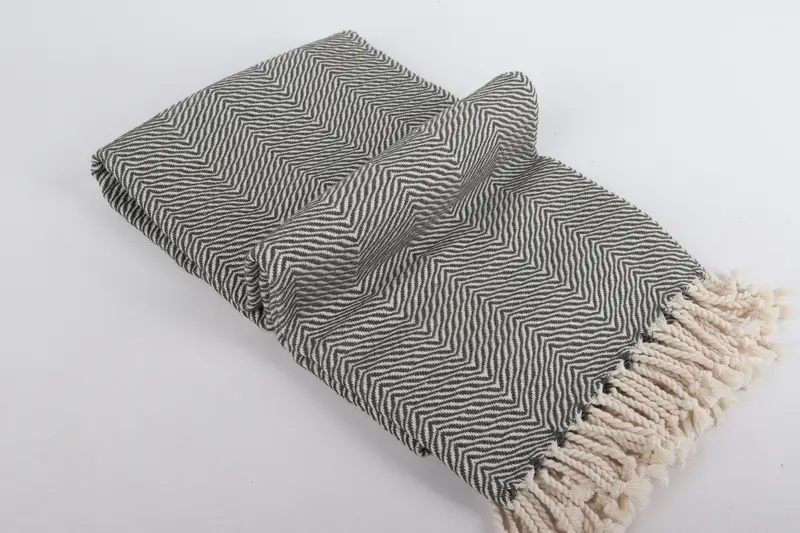Turkish Towel Beach Towel, Valentines Day Gift Idea, Gifts For Him, Wedding Gifts Towel, Spa Towel, Bridesmaid Gift, 70x40 Cotton Chevron Towel - 6