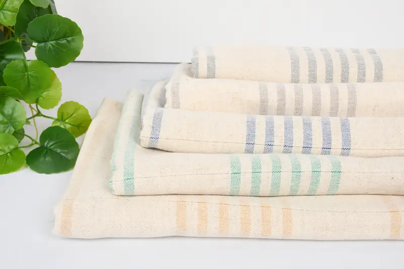 Peshtemal beach towel with unique design, Bridal Shower Favor, Soft towel, Gift For Him, Personalized Turkish Towel, 70x40 Linen Striped Towel - 4