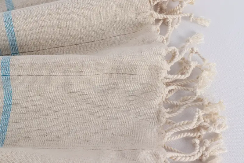 Best Beach Towel, 68x36 Linen Striped Towel, Peshtemal beach towel with unique design, Bachelorette Gifts, Bridal Party Gifts, Cotton towel - 8