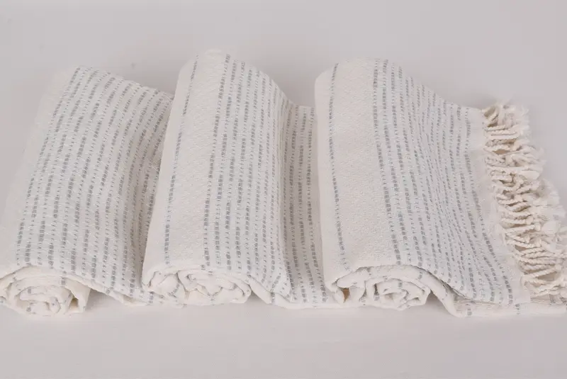Wedding Gifts Towel, Bachelorette Party Gifts, Valentines Day Gift, Bulk Order Towel, 70x38 Cotton Striped Design Towel, Beach Towel Gift, Spa Towel - 8