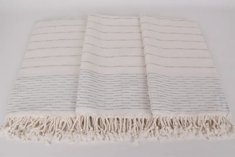 Wedding Gifts Towel, Bachelorette Party Gifts, Valentines Day Gift, Bulk Order Towel, 70x38 Cotton Striped Design Towel, Beach Towel Gift, Spa Towel - 7