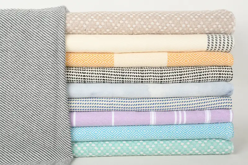 Holiday Towel, Turkish Tea Towel, 36x18 Cotton Set of 10 Towel, Bridal Shower Favors, Kitchen Towel, Birthday Gift, Turkish Towel Hand Towel - 1