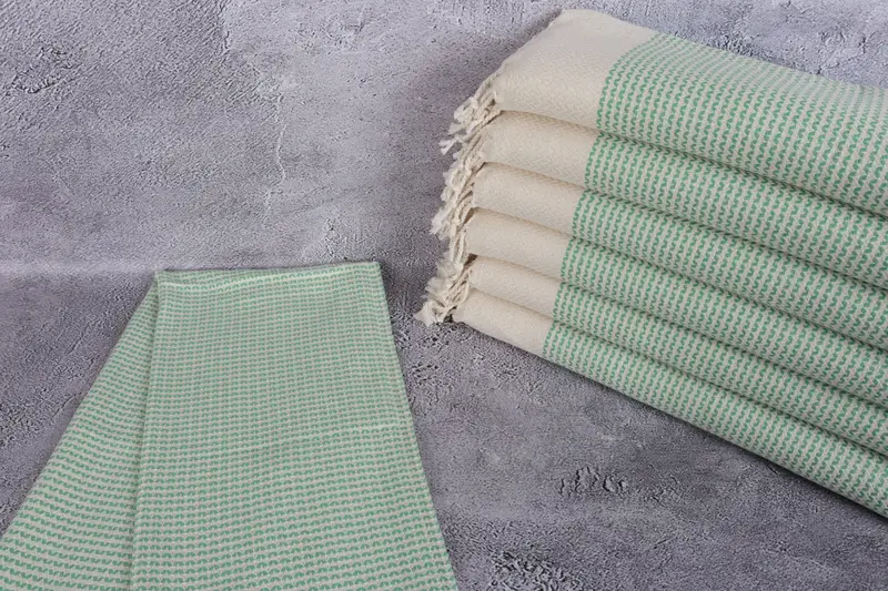 Turkish Tea Towel, Personalized Gift, Summer Towel, 40x20 Cotton Diamond Towel, Gift For Wedding Day, Personalized Gifts, Bachelor Party Favors - 2