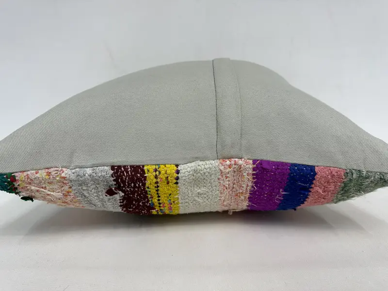 Pillow for Sofa, Gift Pillow, Ikat Cushion Case, Throw Kilim Pillow, Pillow, Ikat Pillow Sham, Luxury Cushion Cover, 20x20 Purple Cushion - 7