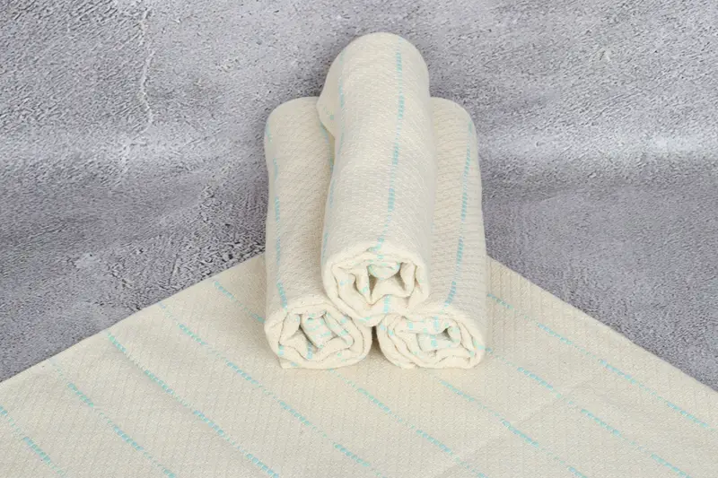 Best Wedding Gift, Turkish Hand Towel, Kitchen Towel, Organic Tea Towel, Custom Gift, Turkish Tea Towel, 36x18 Cotton Striped Design Towel - 7