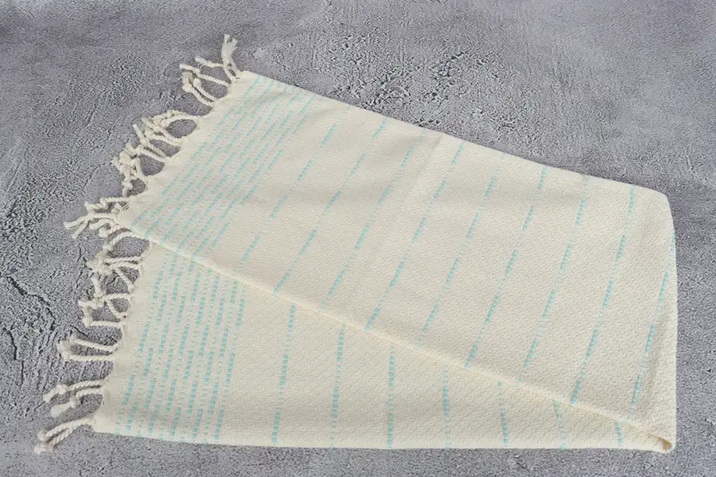 Best Wedding Gift, Turkish Hand Towel, Kitchen Towel, Organic Tea Towel, Custom Gift, Turkish Tea Towel, 36x18 Cotton Striped Design Towel - 6