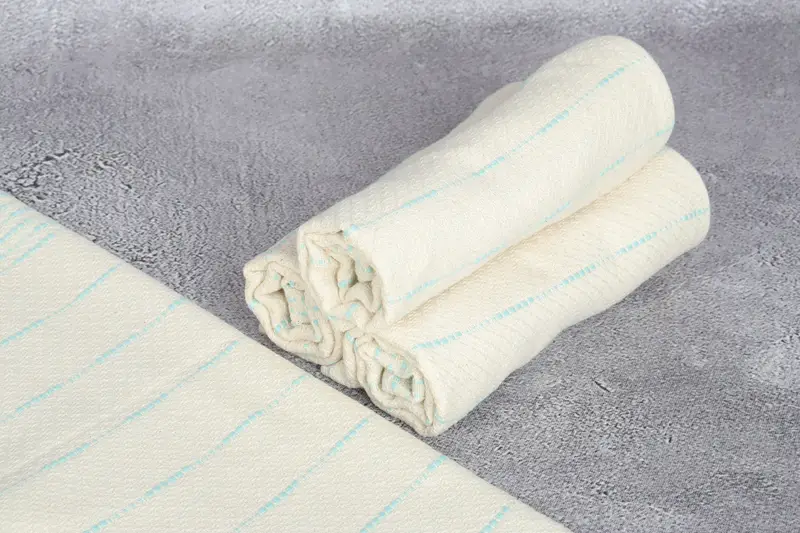 Best Wedding Gift, Turkish Hand Towel, Kitchen Towel, Organic Tea Towel, Custom Gift, Turkish Tea Towel, 36x18 Cotton Striped Design Towel - 8