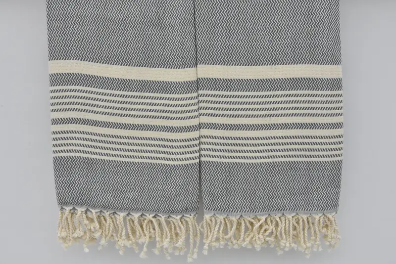Scarf Towel, Bridal Shower Gift, Large Turkish Towel, Gift Towel, 70x40 Cotton Striped Towel, Lightweight towel, Florida Bachelorette Party Favors - 6