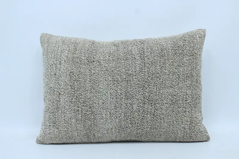 Rustic Pillow Case, Vintage Kilim Pillow Cushion Cover, Pillow Case, 20x28 Beige Pillow, Antique Pillows, Kilim Pillow Cover, Handmade Kilim Cushion - 1