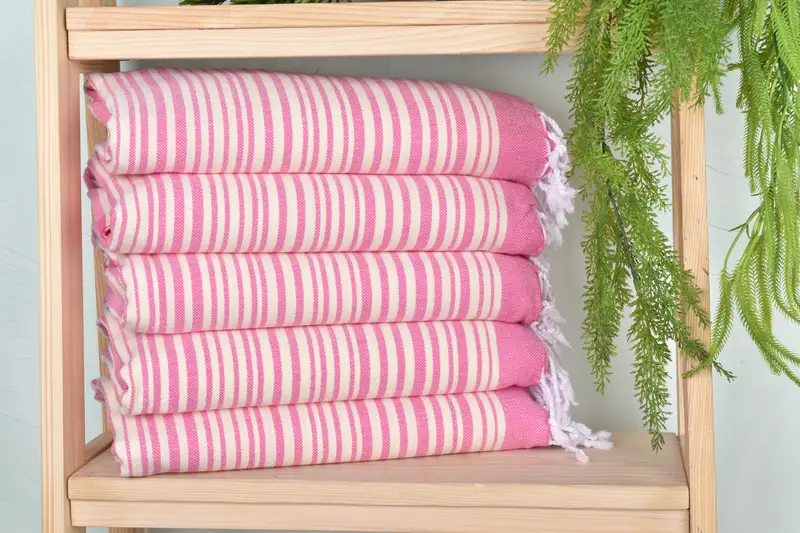 Valentines Day Gift For Him, Pool Towels, 80x40 Cotton Striped Towel, Bachelorette Party Gifts Bridesmaids, Bridesmaid Gifts, Gift For Her - 1