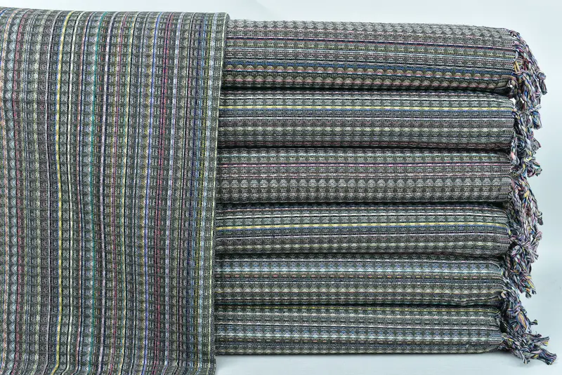 Küçük banyo havlu, bekarlığa veda parti dekorasyonları, 38x18 pamuk geometrik havlu, nedime hediyeleri, monogram mutfak havlu, ev ısınma hediyesi - 1