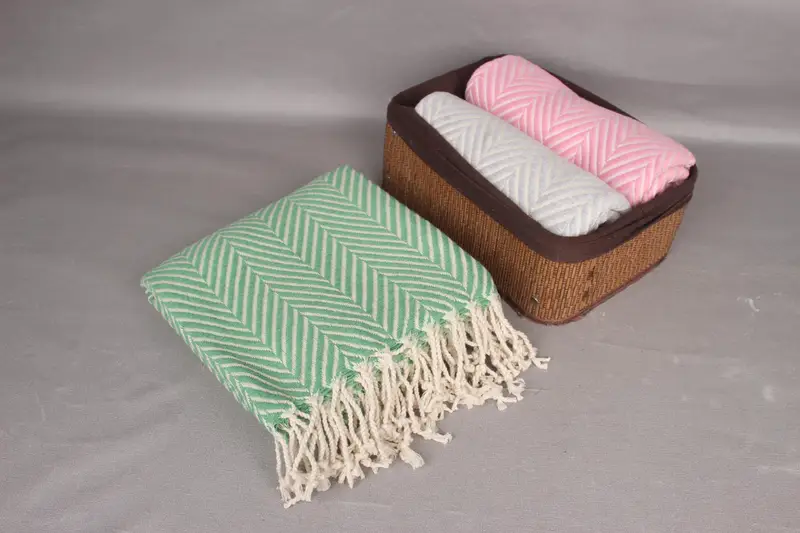 70x40 Cotton Striped Towel, Towel With Name, Custom Gift, Soft towel, Personalised Gift, Hammam Towel USA, Custom Wedding Towel, Bridesmaid Gifts - 7