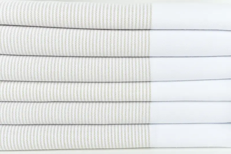 Turkish Beach Towel Bulk, Best Friend Christmas Gift, Organic Turkish towel, 70x40 Cotton Striped Towel, Bridal Shower Gift, Large Turkish Towel - 2