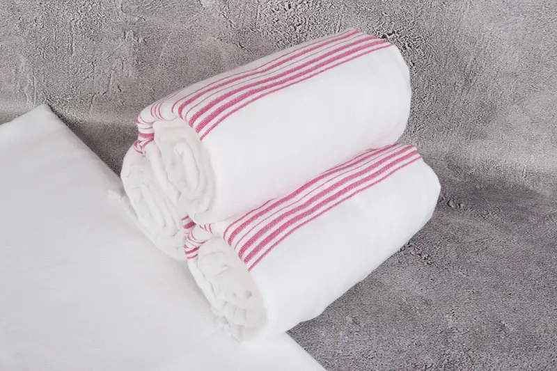 Gift For Her, Wedding For Favor, Personalized Beach Towel, Friends Beach Towel, Quick-Dry Beach Towel, Yoga Towel, 70x40 Cotton Striped Terry Towel - 7