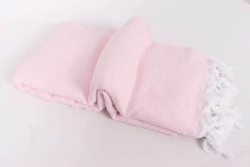 Organic Throw, 96x80 Cotton Chevron Towel, Turkish Blanket, Turkish Blanket Queen, Custom Blanket, Bachelorette Party Gifts, Personalized Gifts - 6