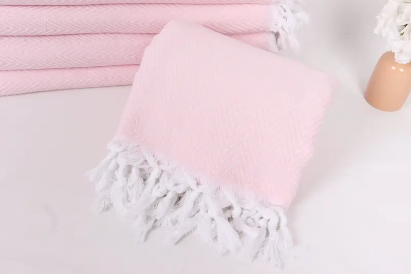 Organic Throw, 96x80 Cotton Chevron Towel, Turkish Blanket, Turkish Blanket Queen, Custom Blanket, Bachelorette Party Gifts, Personalized Gifts - 4