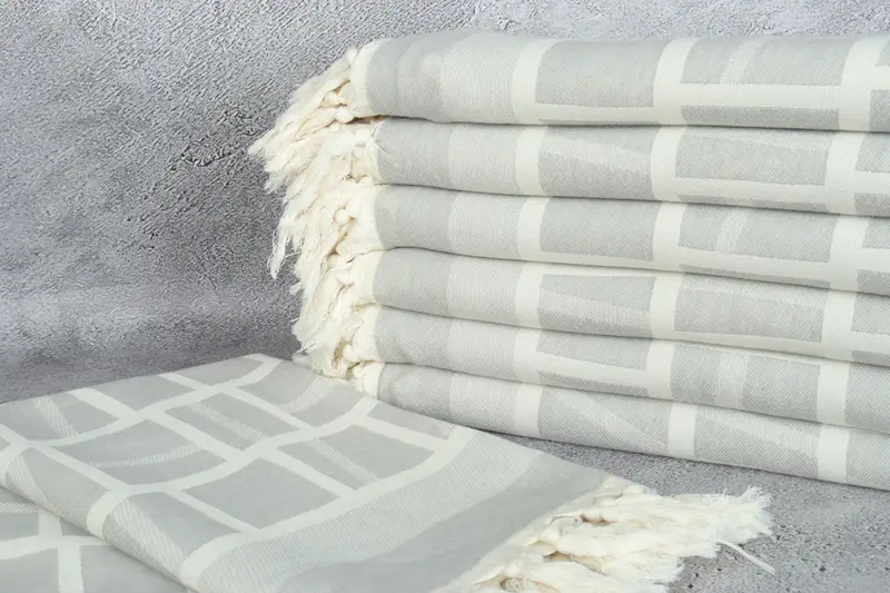 70x34 Cotton Patterned Towel, Monogrammed Beach Towel, Bachelor Gifts, Memorial Gift, Beach Wedding Favor, Summer Gift Ideas, Sand-resistant towel - 3