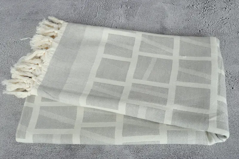 70x34 Cotton Patterned Towel, Monogrammed Beach Towel, Bachelor Gifts, Memorial Gift, Beach Wedding Favor, Summer Gift Ideas, Sand-resistant towel - 7