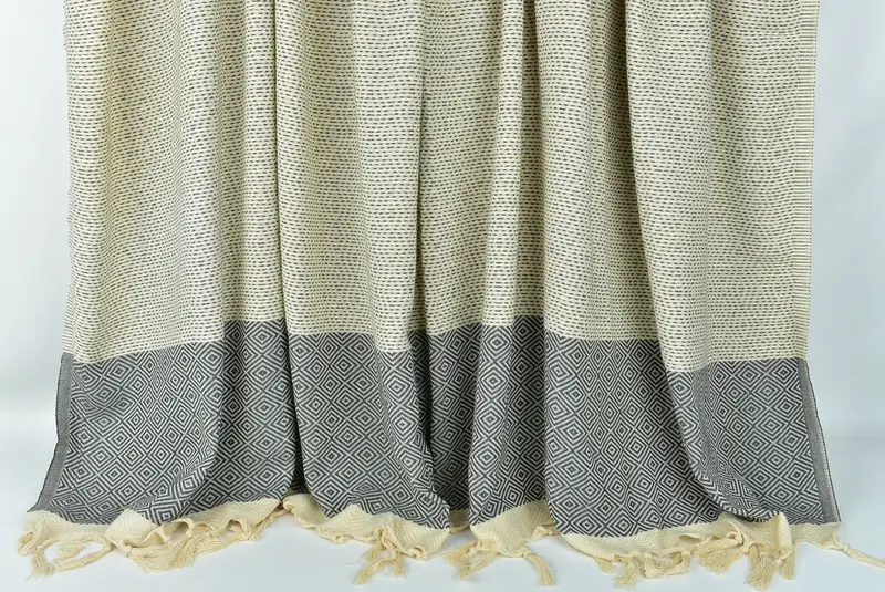 Gift For The Home Decor, Custom Blanket, Woven Throw Blanket, Gift For Boyfriend, 104x80 Cotton Diamond Towel, Wedding Favors, Girl Trip Party Favor - 8
