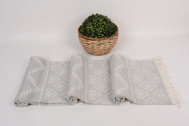 Hochzeitsgeschenk, monogramm türkisches Badetuch, kleine Badetücher, bester Freund Geschenk, monogrammiertes Handtuch, türkisches Handtuch, 40x18 Baumwollkilim Handtuch - 8