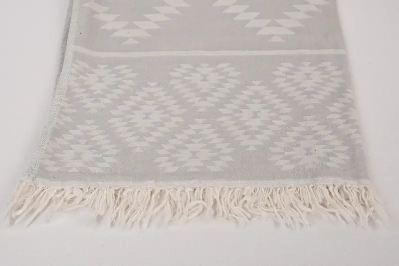 Hochzeitsgeschenk, monogramm türkisches Badetuch, kleine Badetücher, bester Freund Geschenk, monogrammiertes Handtuch, türkisches Handtuch, 40x18 Baumwollkilim Handtuch - 3