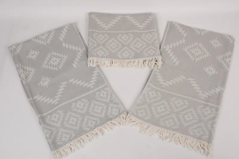 Hochzeitsgeschenk, monogramm türkisches Badetuch, kleine Badetücher, bester Freund Geschenk, monogrammiertes Handtuch, türkisches Handtuch, 40x18 Baumwollkilim Handtuch - 6