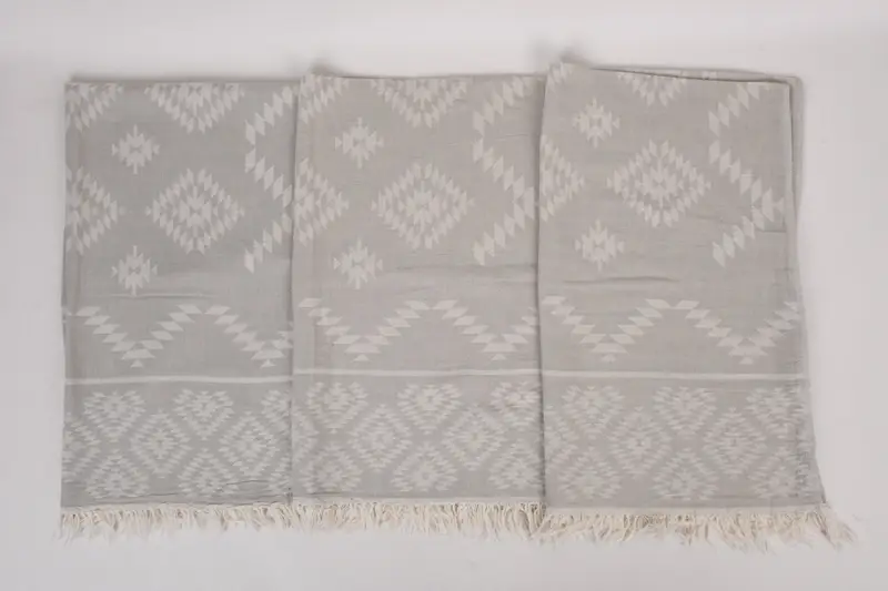 Hochzeitsgeschenk, monogramm türkisches Badetuch, kleine Badetücher, bester Freund Geschenk, monogrammiertes Handtuch, türkisches Handtuch, 40x18 Baumwollkilim Handtuch - 7