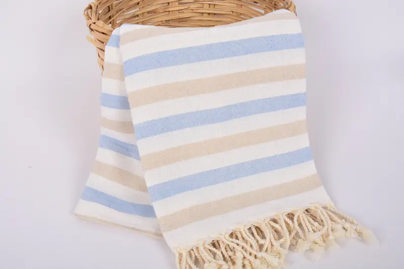Bachelorette Party Gifts, Sand-free towel, Quick-Dry Beach Towel, Personalized Gift For Him, 70x40 Cotton Striped Towel, Wedding Gifts Towel - 5