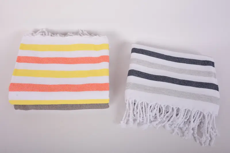 Bachelorette Party Gifts, Sand-free towel, Quick-Dry Beach Towel, Personalized Gift For Him, 70x40 Cotton Striped Towel, Wedding Gifts Towel - 8