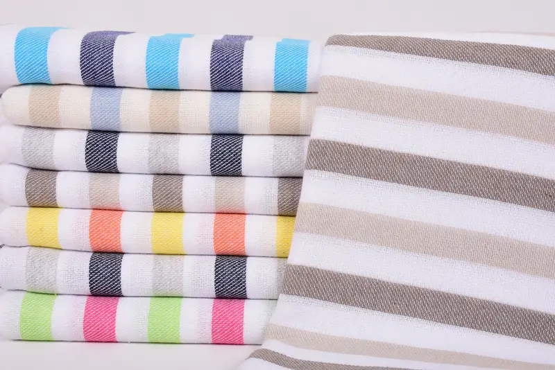 Bachelorette Party Gifts, Sand-free towel, Quick-Dry Beach Towel, Personalized Gift For Him, 70x40 Cotton Striped Towel, Wedding Gifts Towel - 2