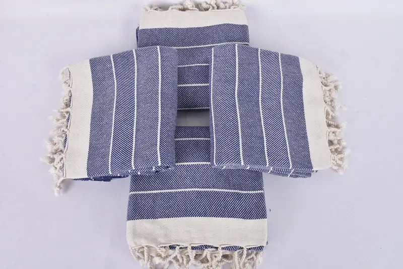Holiday Towel, Custom Wedding Gifts, 70x40 Cotton Herringbone Towel, Handwoven Turkish Towel, Turkish Towel Beach, Bath towel, Merry Christmas Gifts - 6