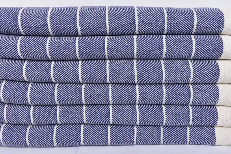 Holiday Towel, Custom Wedding Gifts, 70x40 Cotton Herringbone Towel, Handwoven Turkish Towel, Turkish Towel Beach, Bath towel, Merry Christmas Gifts - 2