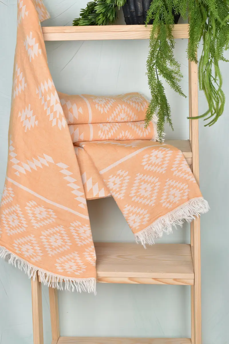 Luxury Turkish beach towel for summer vacation, Housewarming Gift, Peshtemal Towel, Bachelorette Party Decorations, Bridal Gifts, Turkish Towel Bulk - 7