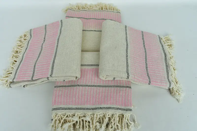 Bachelorette Party Items, 70x40 Linen Striped Towel, Best Friend Christmas Gift, Wedding Gift, Summer Gift Ideas, Organic towel, Best Friend Gift - 6