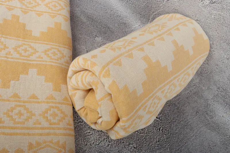 Shower Curtain, 86x56 Cotton Kilim Towel, Monogram Blanket, Personalised Gift, Turkish Towel Beach Blanket, Bachelorette Gifts, Custom Blanket - 8