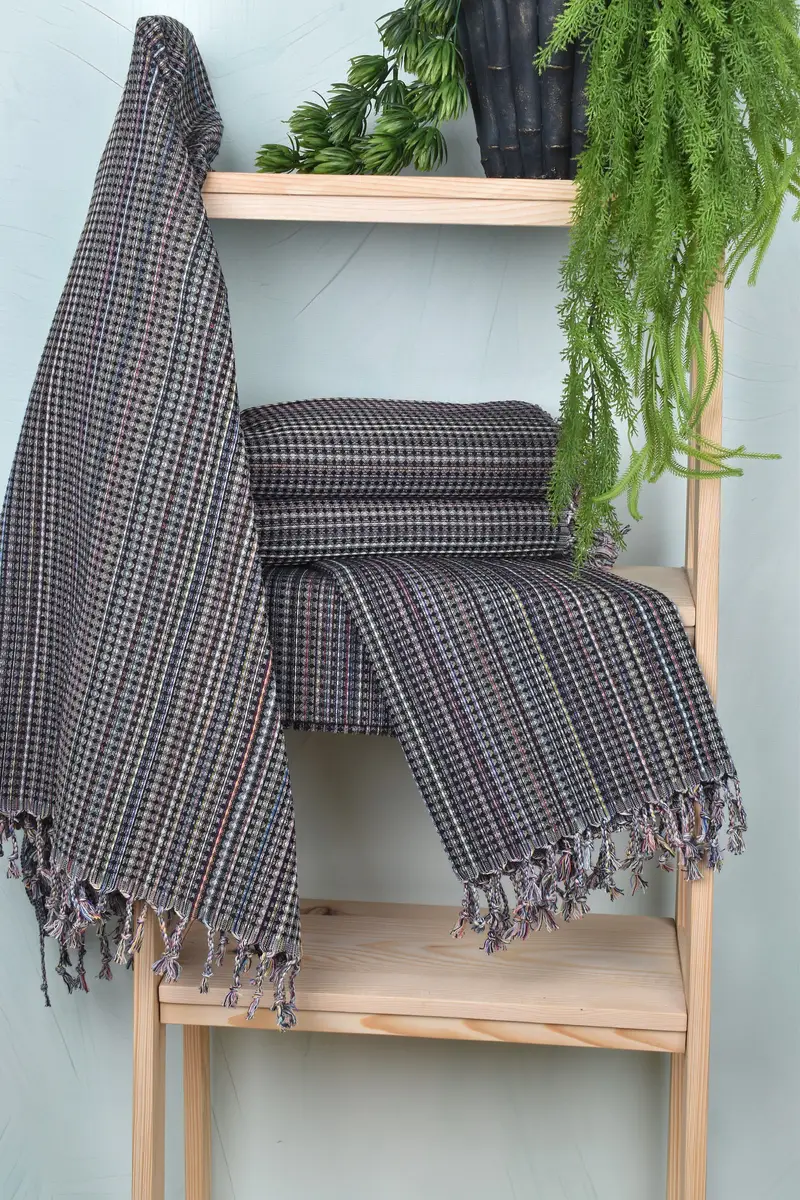 Turkish Towel Personalized, Wedding Gifts Towel, 70x40 Cotton Geometric Towel, Monogram Beach Towel, Turkish towel, Bachelorette Party Favors Beach - 6