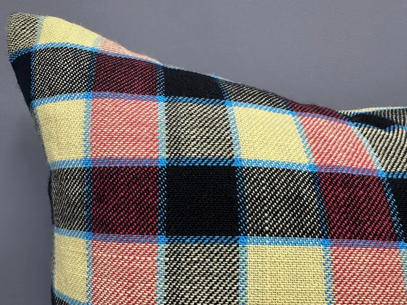 Ikat Cushion, Bed Pillow, Pillow, Kilim Cushion Sham, Designer Throw Cushion, 20x20 Yellow Cushion Cover, Turkish Kilim Pillow, Vintage Kilim Pillow - 5