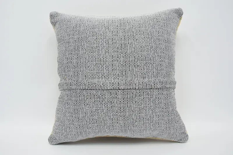 Gift Pillow, Cushion Case, Turkish Rugs Pillow Case, Oriental Pillow Sham, Kilim Pillow, 18x18 Beige Pillow Cover, Pillow for Couch - 6