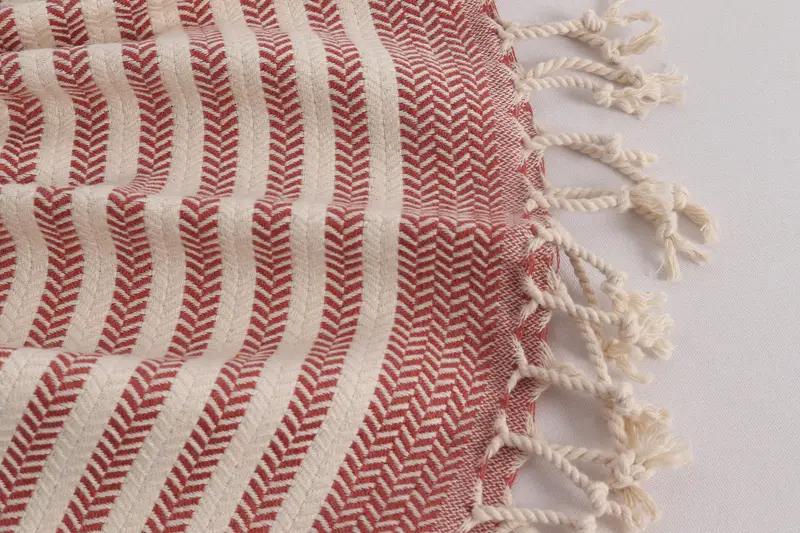 Turkish Tea Towel, Bachelor Towel, Gift For Wedding Day, 40x18 Cotton Chevron Towel, Monogram Hand Towel, Turkish Hand Towel, Gift For Coworker - 8