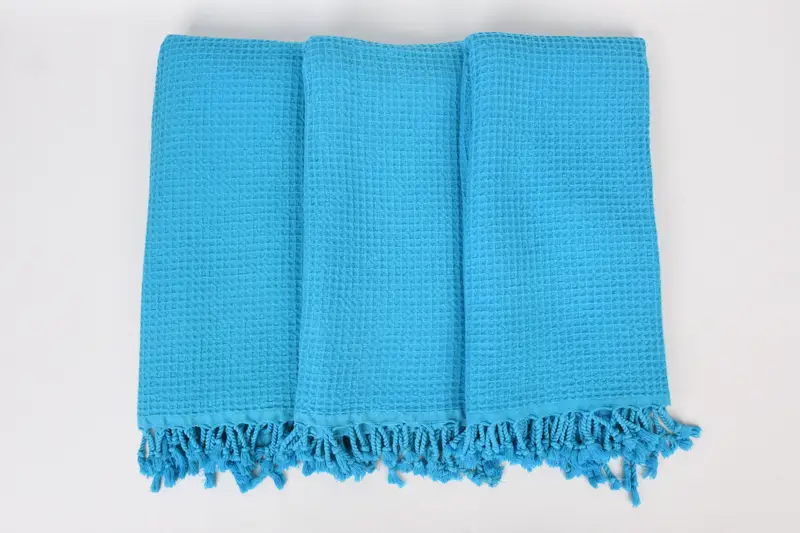 Custom Towel, Monogram Turkish Towel, Bachelorette Party Favors, Wedding Gift Ideas, Handwoven Turkish bath towel, 68x36 Cotton Waffle Towel - 7