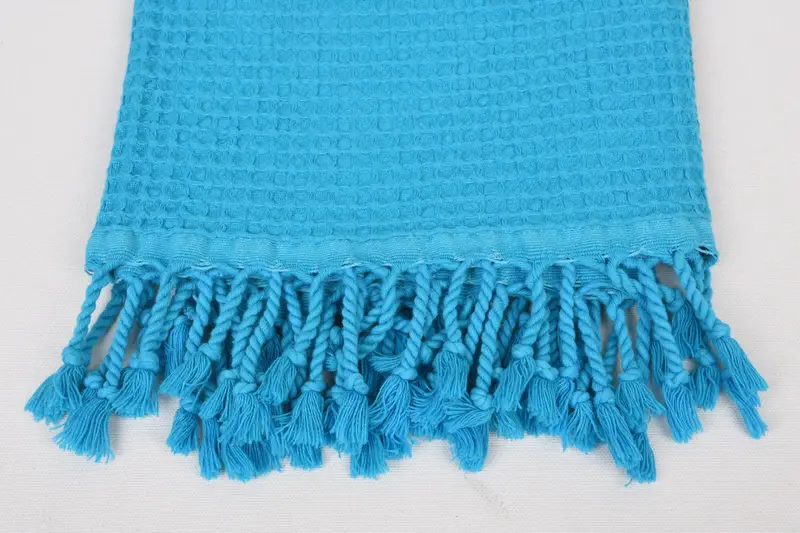 Custom Towel, Monogram Turkish Towel, Bachelorette Party Favors, Wedding Gift Ideas, Handwoven Turkish bath towel, 68x36 Cotton Waffle Towel - 3
