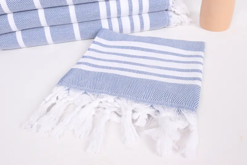 刺繍タオル、パーソナライズされたハンドタオル、40x20コットンジグザグタオル、ウェディングギフト、独身パーティーの好意、ゲストタオル、パーソナライズされた料理タオル - 5