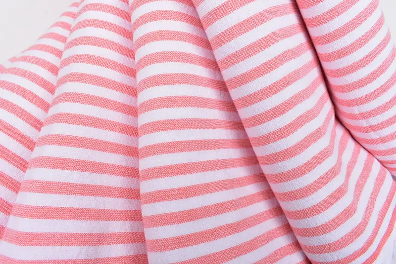 Valentines Day Gift For Him, Large Turkish Towel, 70x36 Cotton Terry Striped Towel, Gift For The Home Decor, Hammam towel, Quick-Dry Beach Towel - 5