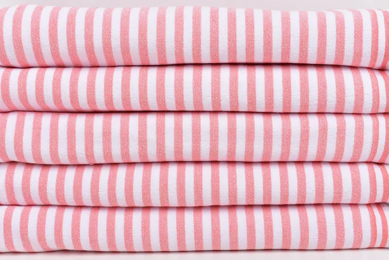 Valentines Day Gift For Him, Large Turkish Towel, 70x36 Cotton Terry Striped Towel, Gift For The Home Decor, Hammam towel, Quick-Dry Beach Towel - 2